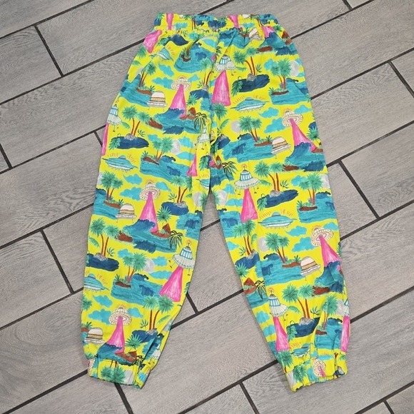 Farm Rio Ilha Alienígena Print Pants NWT Size P (Small) - Picture 7 of 8
